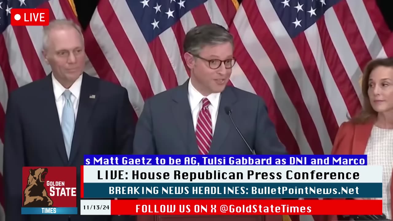 HEATED Speaker Johnson Takes on FAKE NEWS in Explosive Clash Over Matt Gaetz!