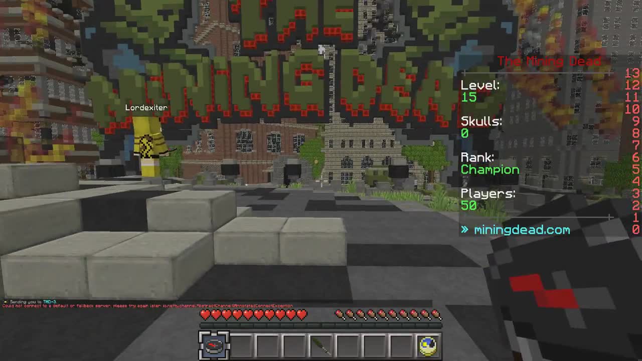 Minecraft episode 7 of the Mining dead 2018