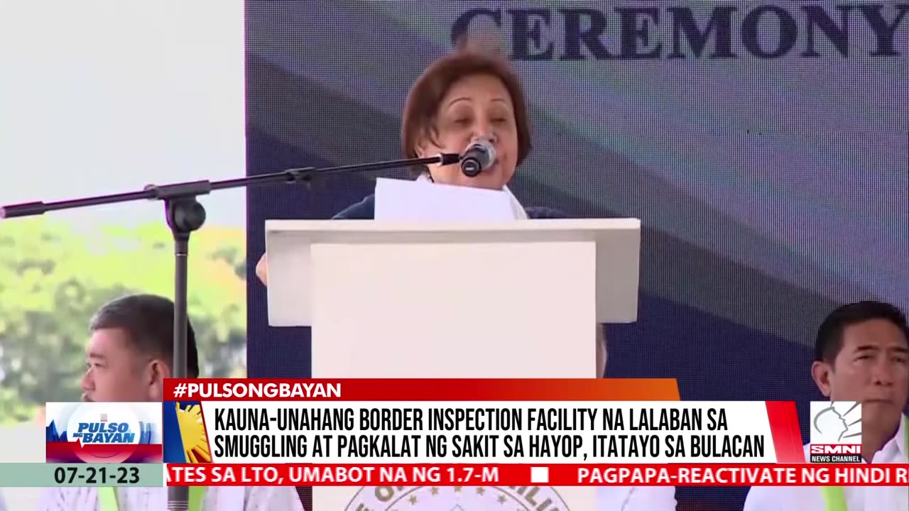 Border Inspection Facility na lalaban sa smuggling at pagkalat ng sakit sa hayop, itatayo sa Bulacan