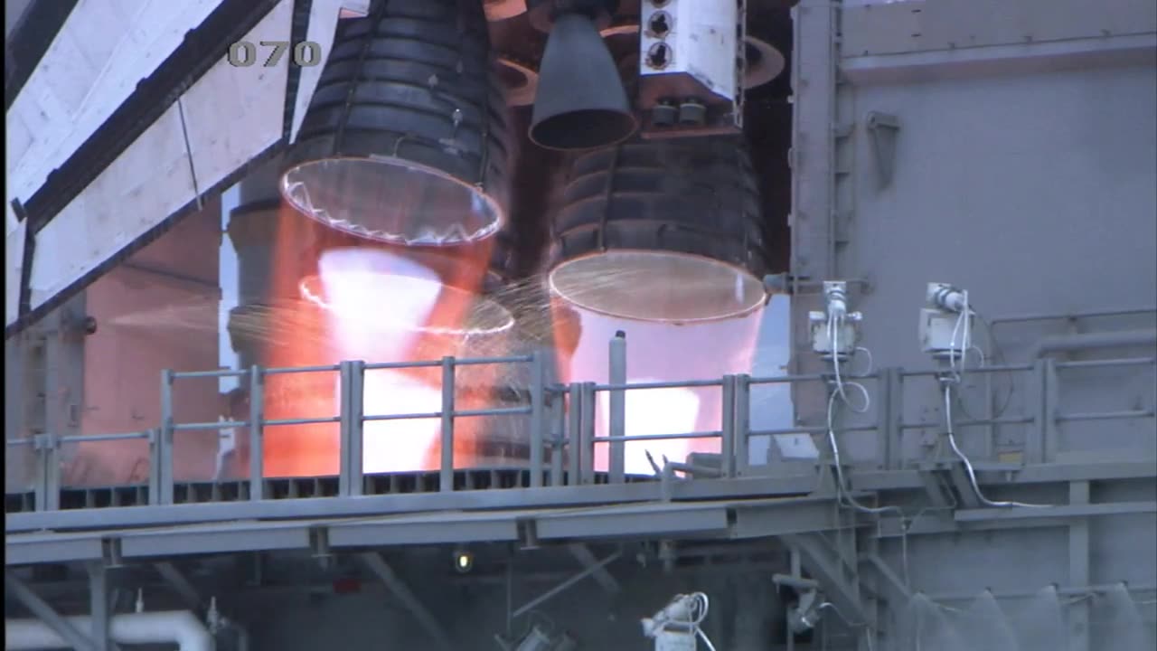 Rocket Launch Thrusters Nasa