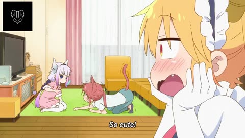 Dragon maid 9 clip