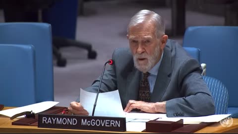 Raymond McGovern at UN SC On Nordstream Bombing