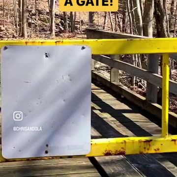 WHY NO WALK THROUGH GATE?