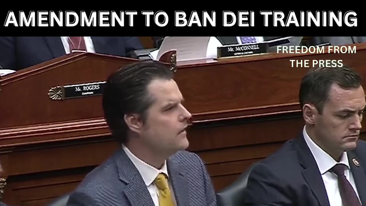 Matt Gaetz EXPOSING the Damage CRT Does to the Military.