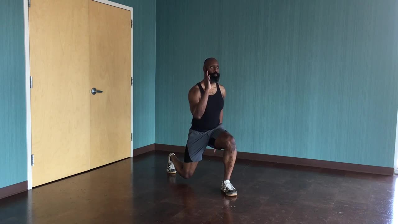 10. Isometric Lunge