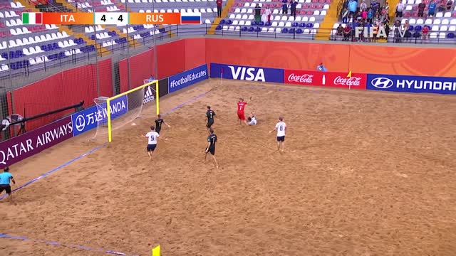 Italy v Russia FIFA Beach Soccer World Cup 2019 Match Highlights