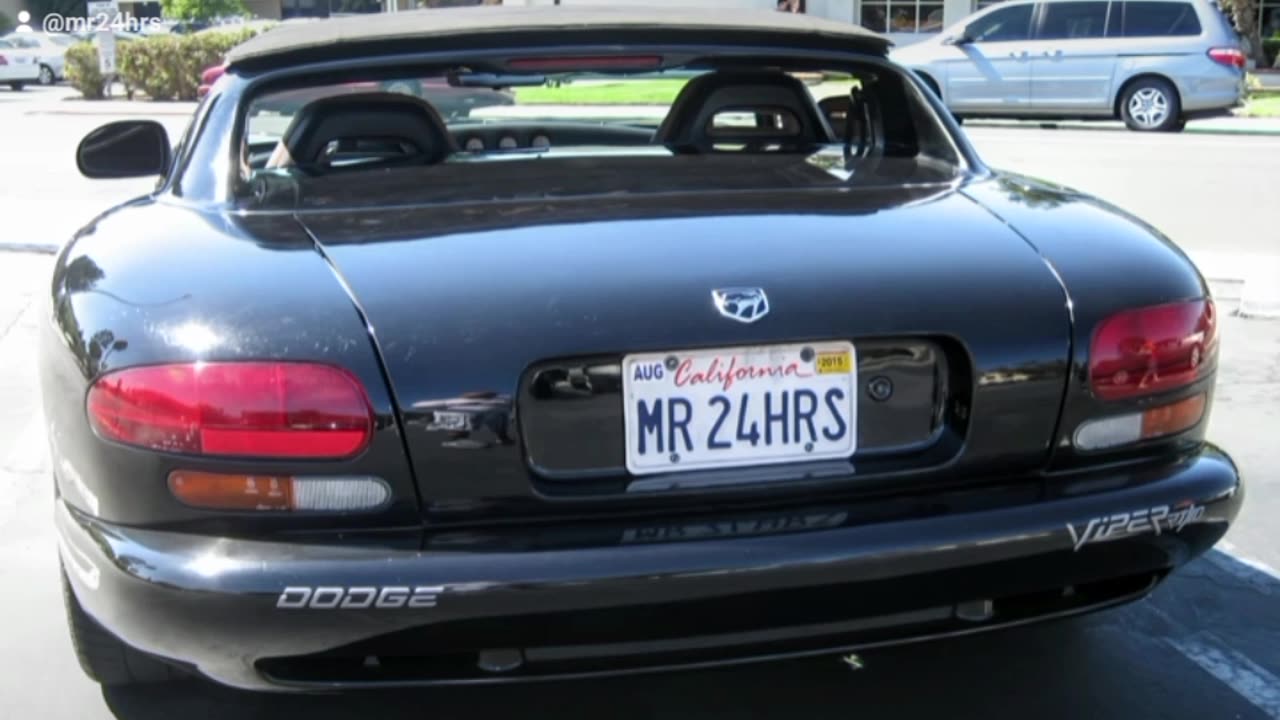 Mr24hrs black dodge viper boyle heights