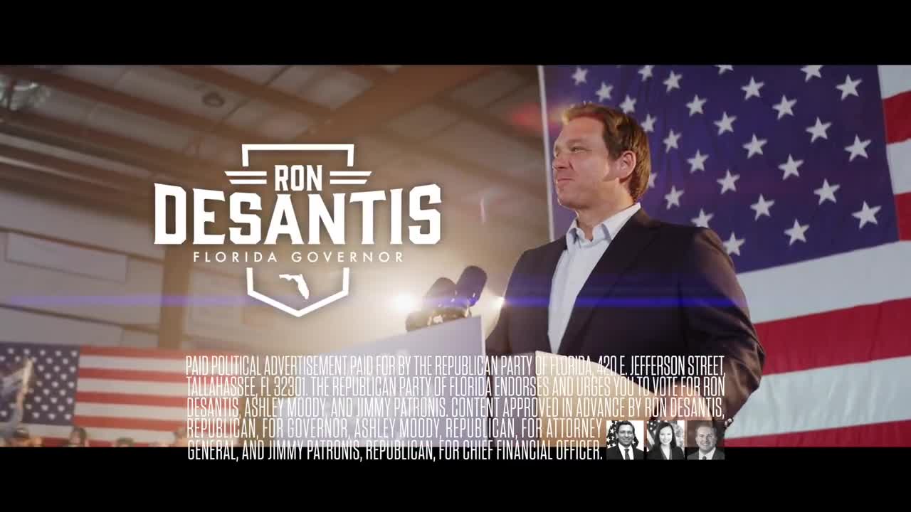 DeSantis Drops EPIC New Ad A Week Before Election Day