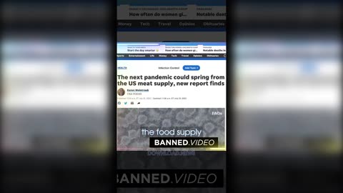 Alex Jones: The Globalists Are Planning To Release The Next Plandemic Through The Food Supply - 8/7/23