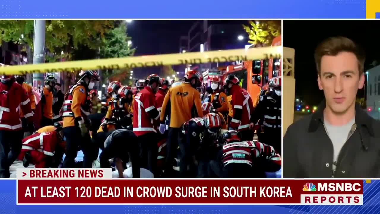 At Least 120 Dead In Crowd Surge At Halloween Event In Seoul