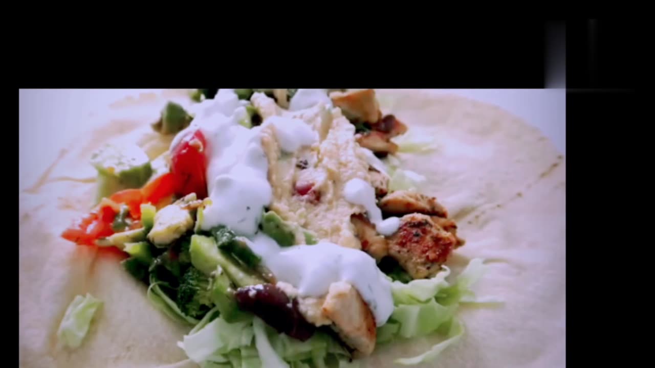 Healthy Chicken Wraps | Recipe | Easy & Healthy