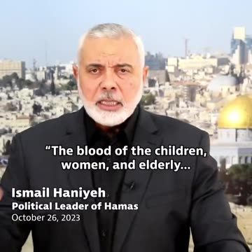 The People Of Gaza Know That Hamas Is Responsible For Dragging Them Into War