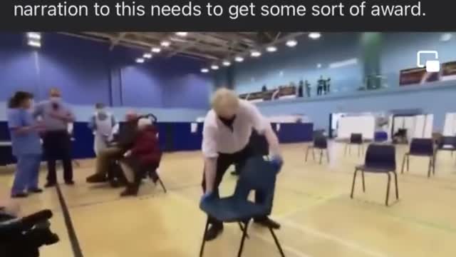 It’s like watching a chimpanzee at a zoo