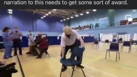 It’s like watching a chimpanzee at a zoo