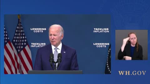 Biden: “And That Strength That We Build is Inflation.”