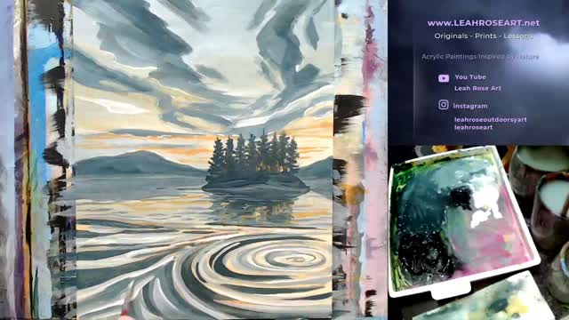 Ripples Painting Time Lapse