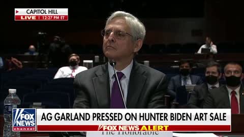 AG Garland Grilled on Capital Hill Over Hunter's 500k Painting