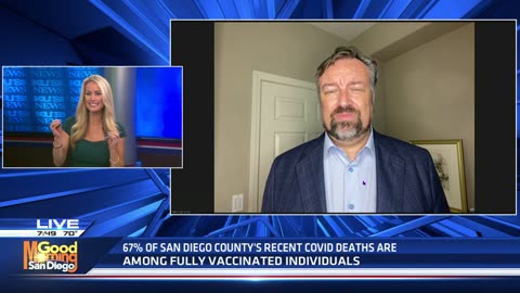 Official Report Shows 67% of Recent COVID Deaths in San Diego, California are Fully