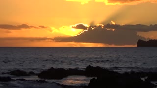 Makena, HI — Pa'ako Beach (Secret Cove) - Sunset