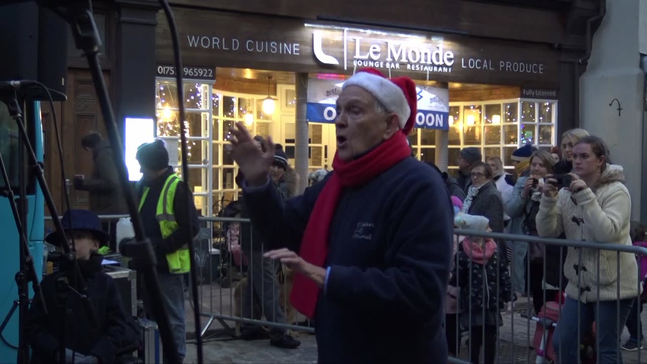 Plymouth Barbican Christmas lights switch on Ocean City 2019