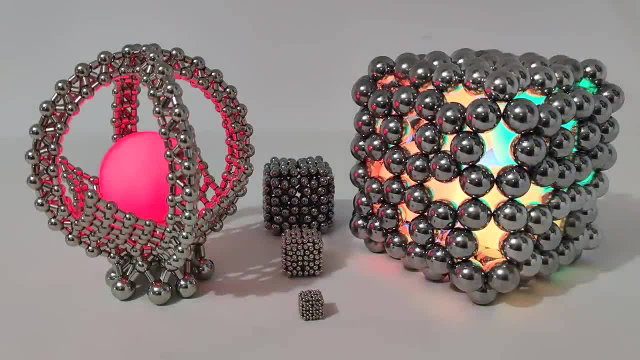 Super Satisfying Builds out of Magnets _ Magnetic Games