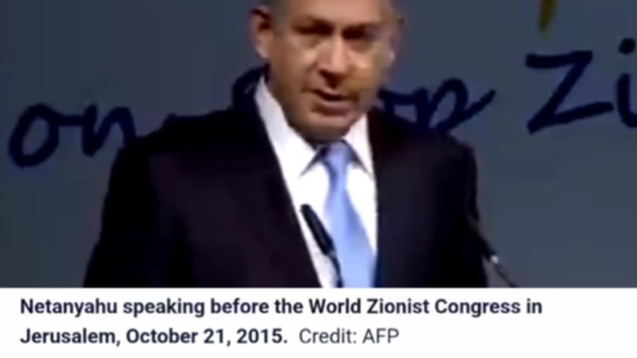 Israel PM Benjamin Netanyahu: Hitler didn't want to exterminate the Jews