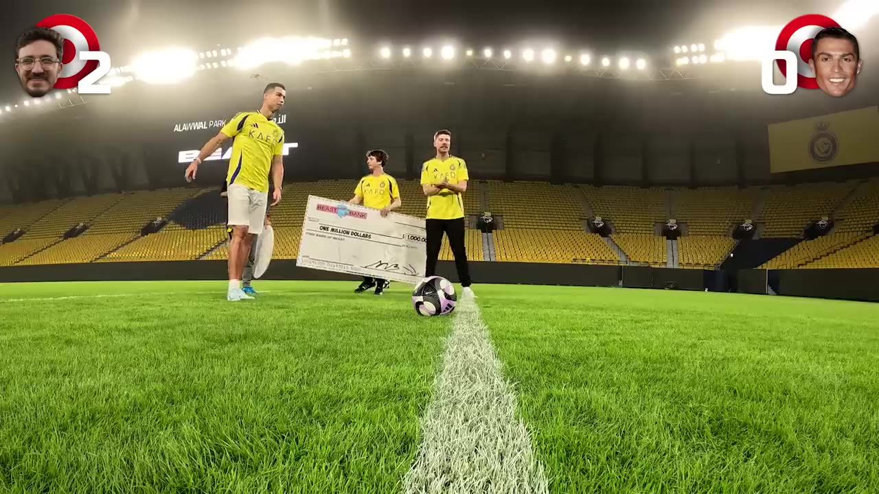 Beat Ronaldo, Win $1,000,000