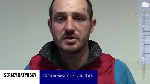 Detained Ukrainian serviceman Sergey Batynsky talks on how he raped a woman