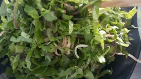 This is Vietnamese fish noodle dish