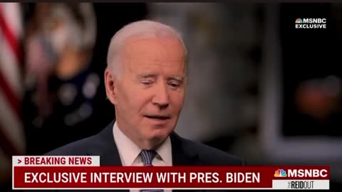 Biden nearly fell asleep and forgot he was being interviewed on National TV