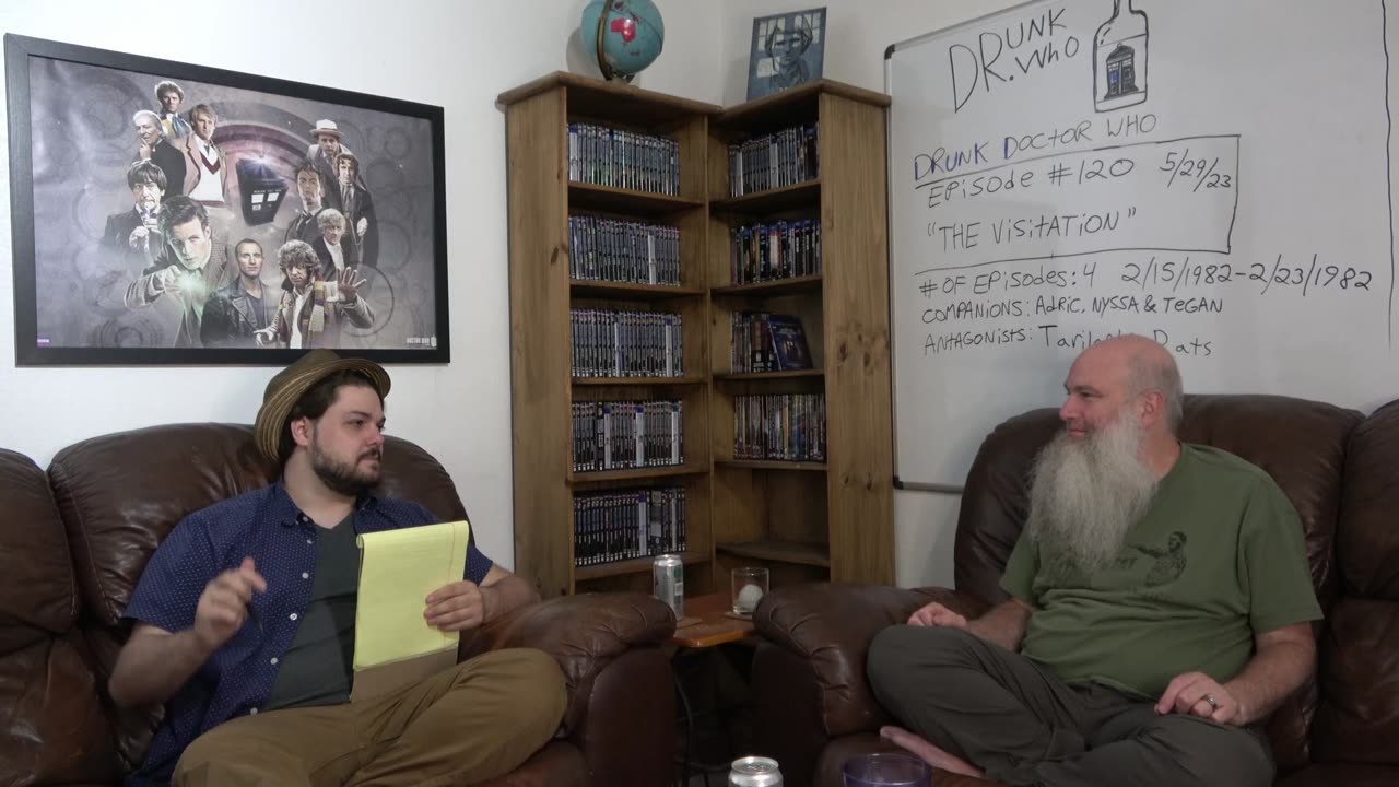 Drunk Doctor Who Episode #120 - The Visitation