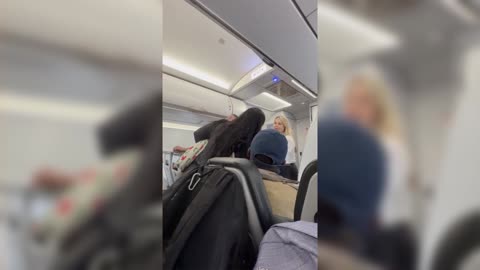 CRAZED Woman Creates Nightmare For Innocent Airline Passengers