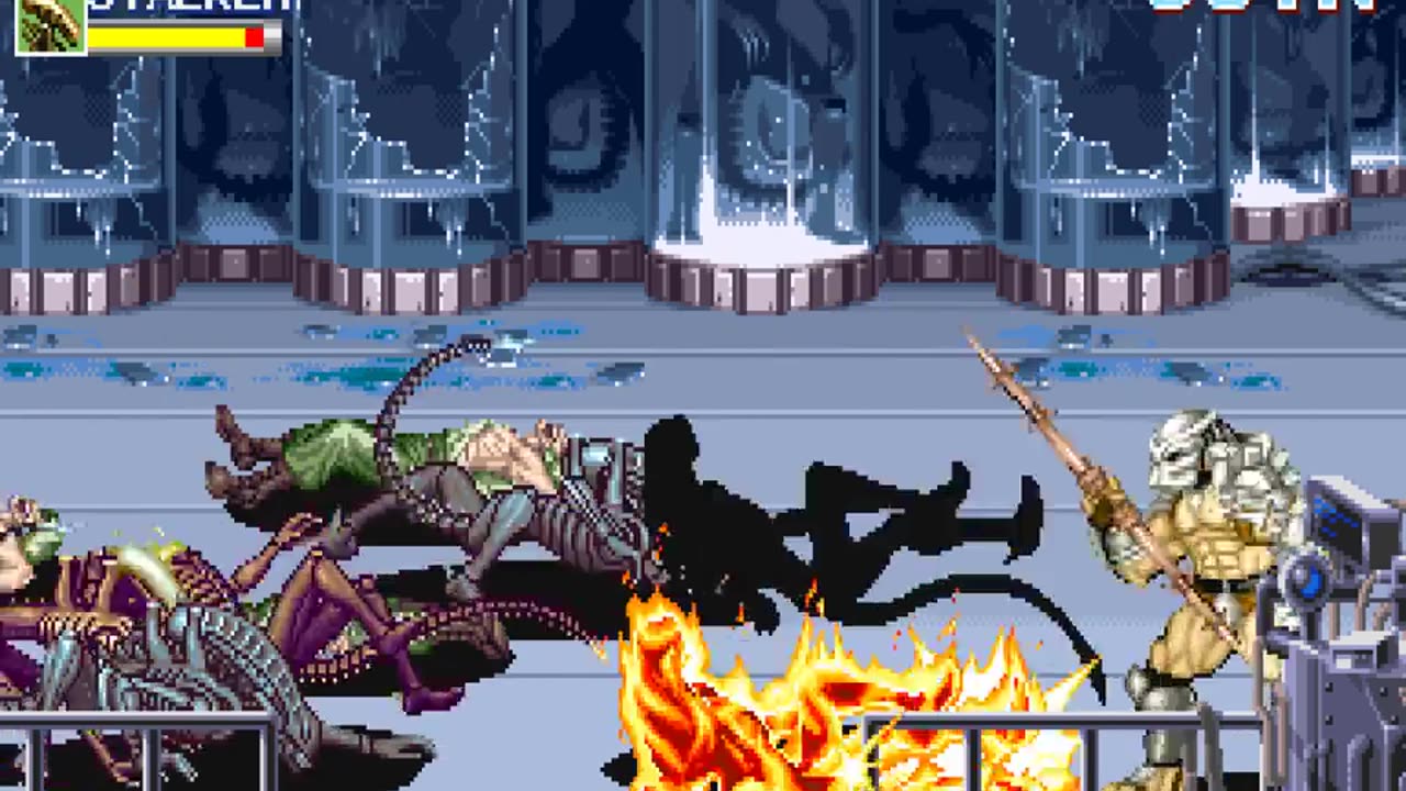 Alien vs. Predator Longplay (Arcade) [4K]