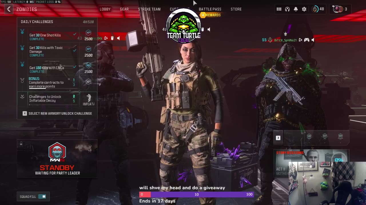 Playing many game today. Your favorite #1 trash player!!!