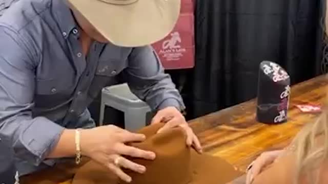 Making tailor-made cowboy hats | LADbible