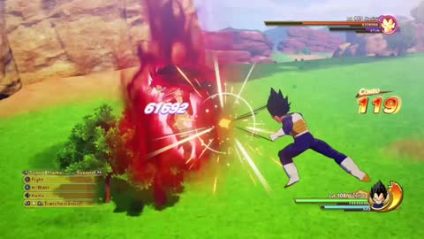 Raditz had it coming (Kakorot gameplay clip)