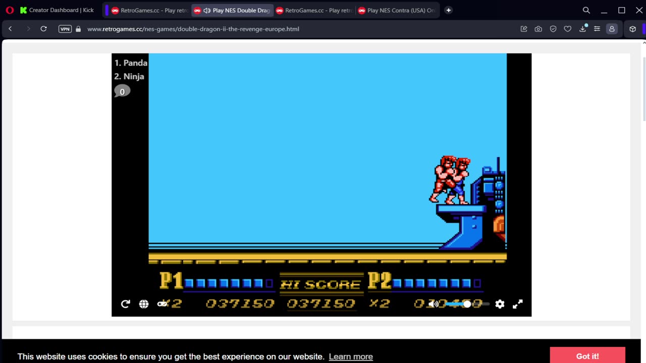 Part 2: Robo-Panda forever! Until I started to play with a bro on stream, yee
