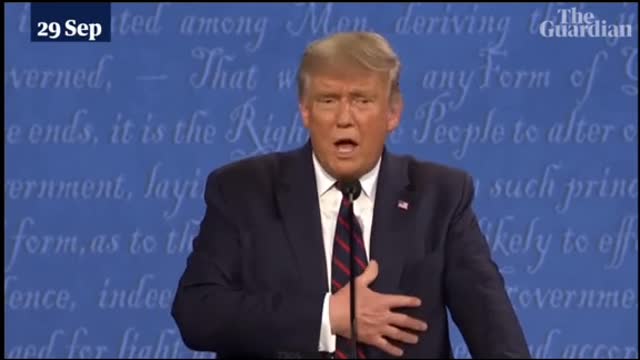 Trump Makes Fun of Biden Wearing “Biggest ”Mask
