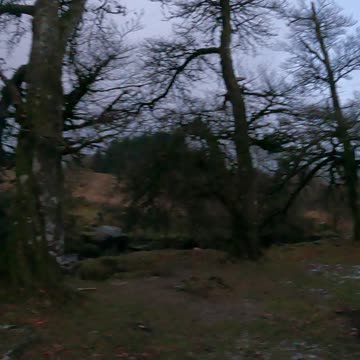 Panoramic riverside wildcamping. Dec 2022