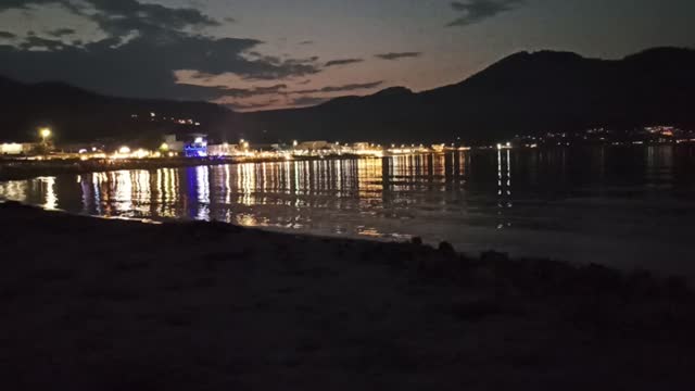 Thassos night view