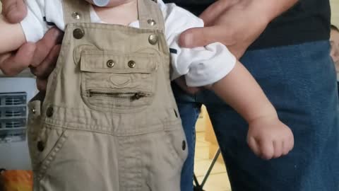 Adorable grandsonny