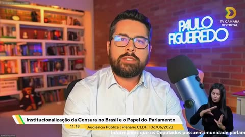 Audiência Pública - Paulo Figueiredo - Estamos retrocedendo 800 anos sem nossas liberdades.