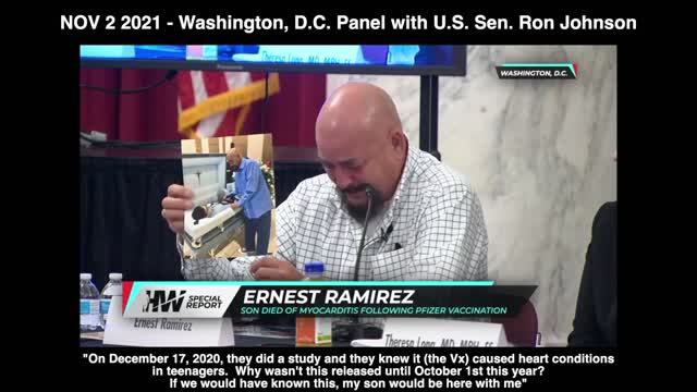 Ernest Ramirez son killed by Vx