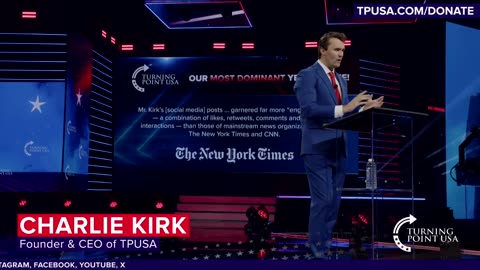 Charlie Kirk of Turning Point USA.