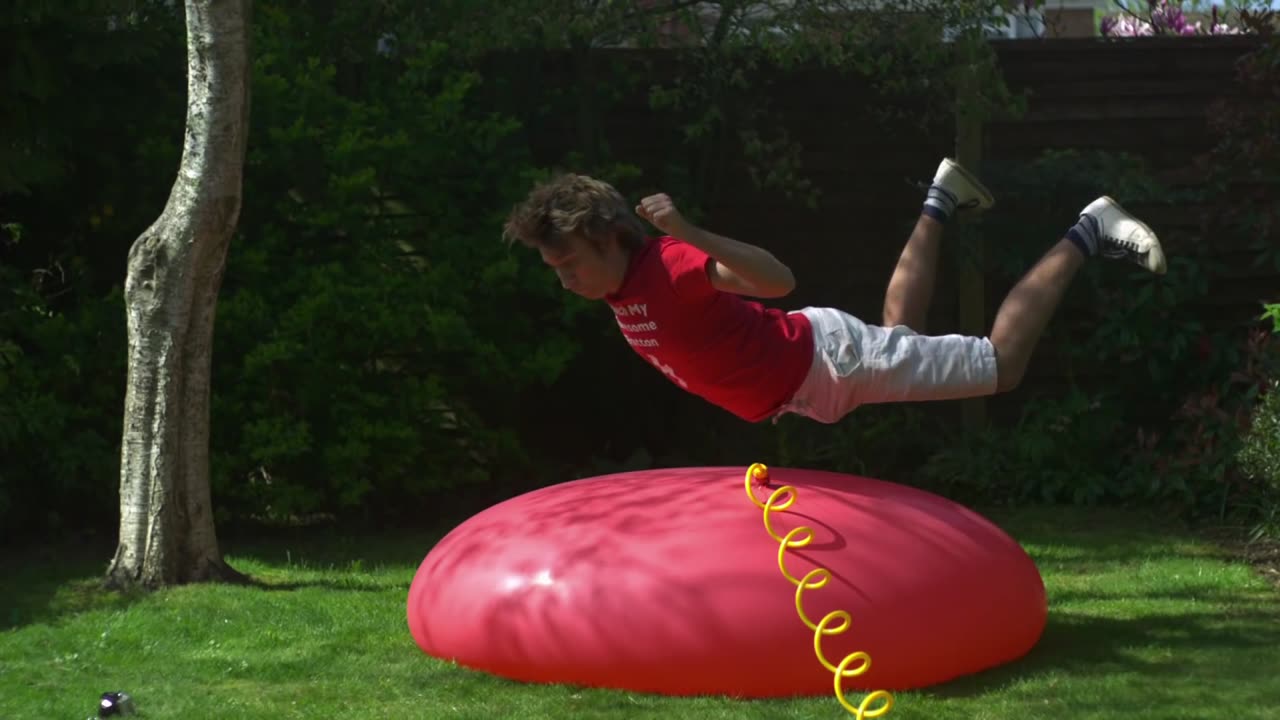 Giant 6ft Water Balloon The Slow Mo Guys