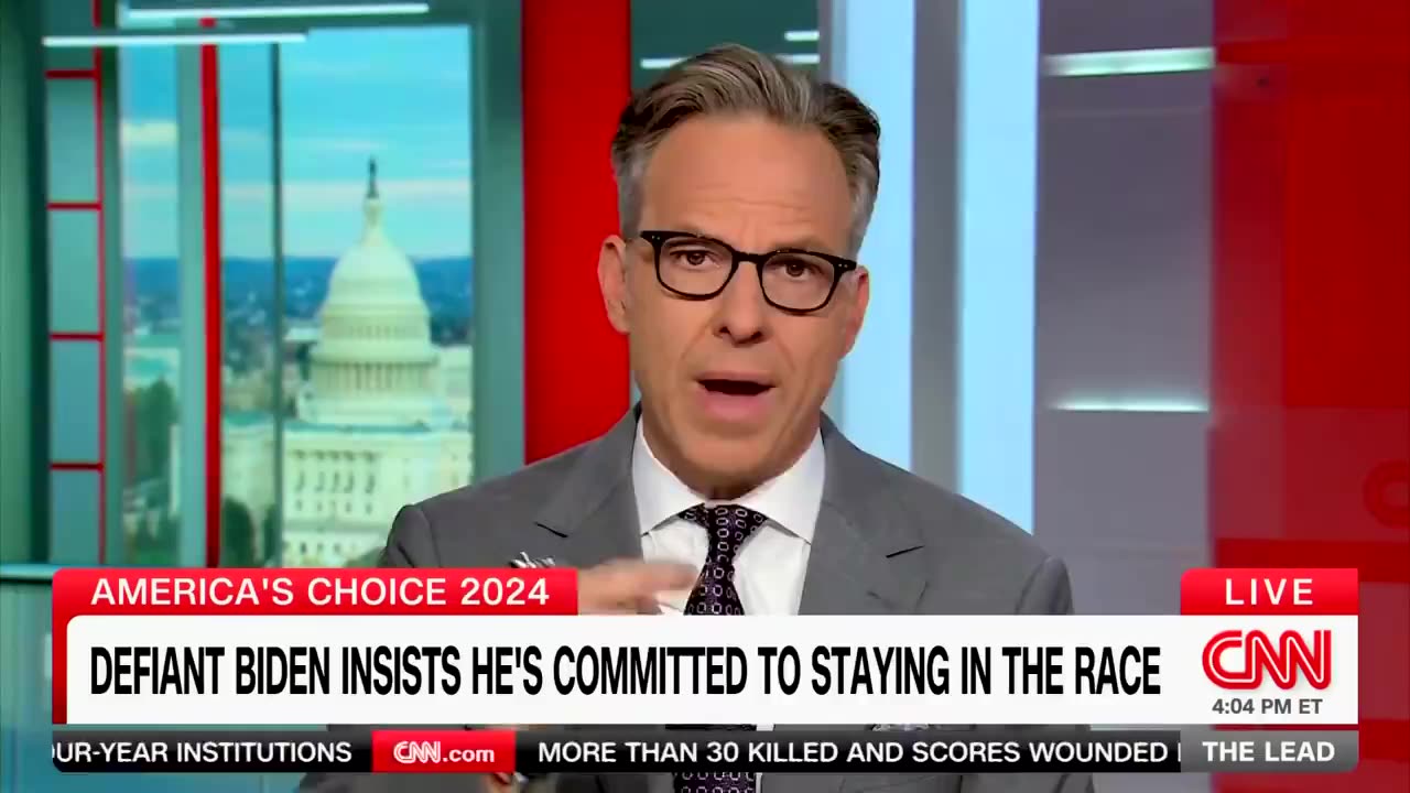 CNN’s JAKE TAPPER - It's quite telling how the Biden campaign fed questions to the radio host and Biden STILL failed to deliver