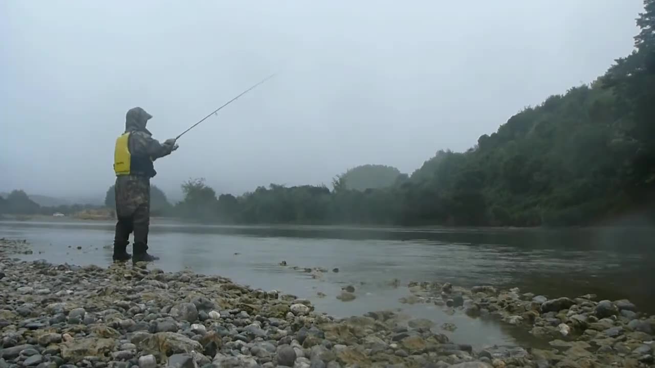 Dropped Alone on a River Bank Beach | Trout Fishing