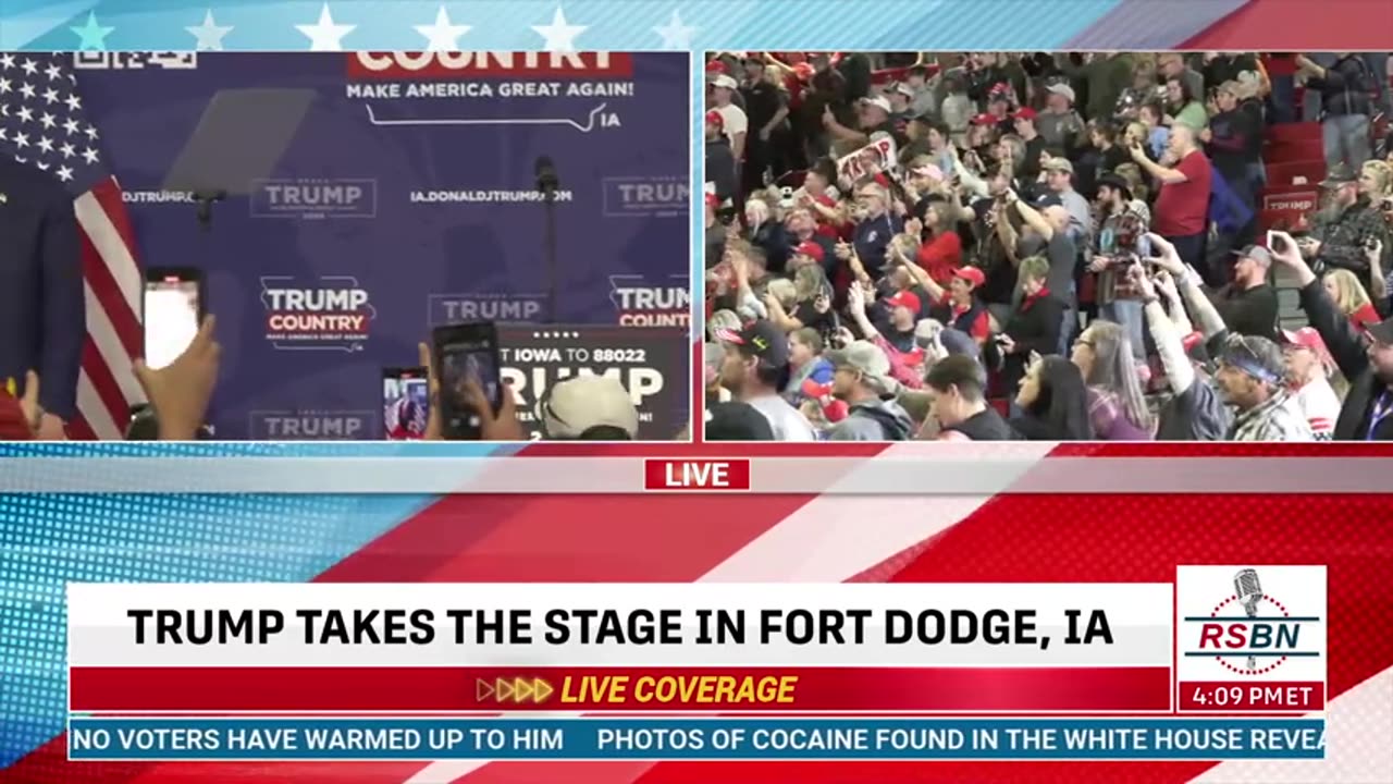 FULL SPEECH: President Trump speaks at Iowa Commit to Caucus Event in Fort Dodge - 11/18/23