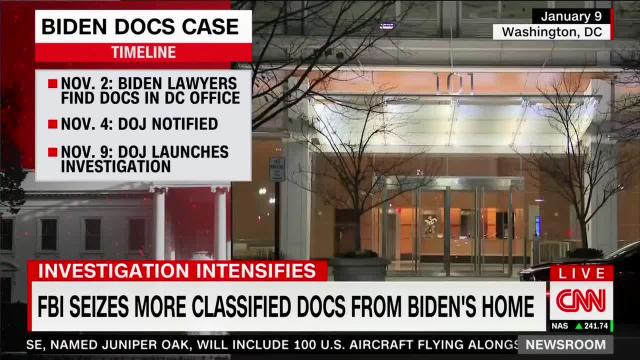 기밀 문서 유출로 바이든 x됐습니다 : CNN