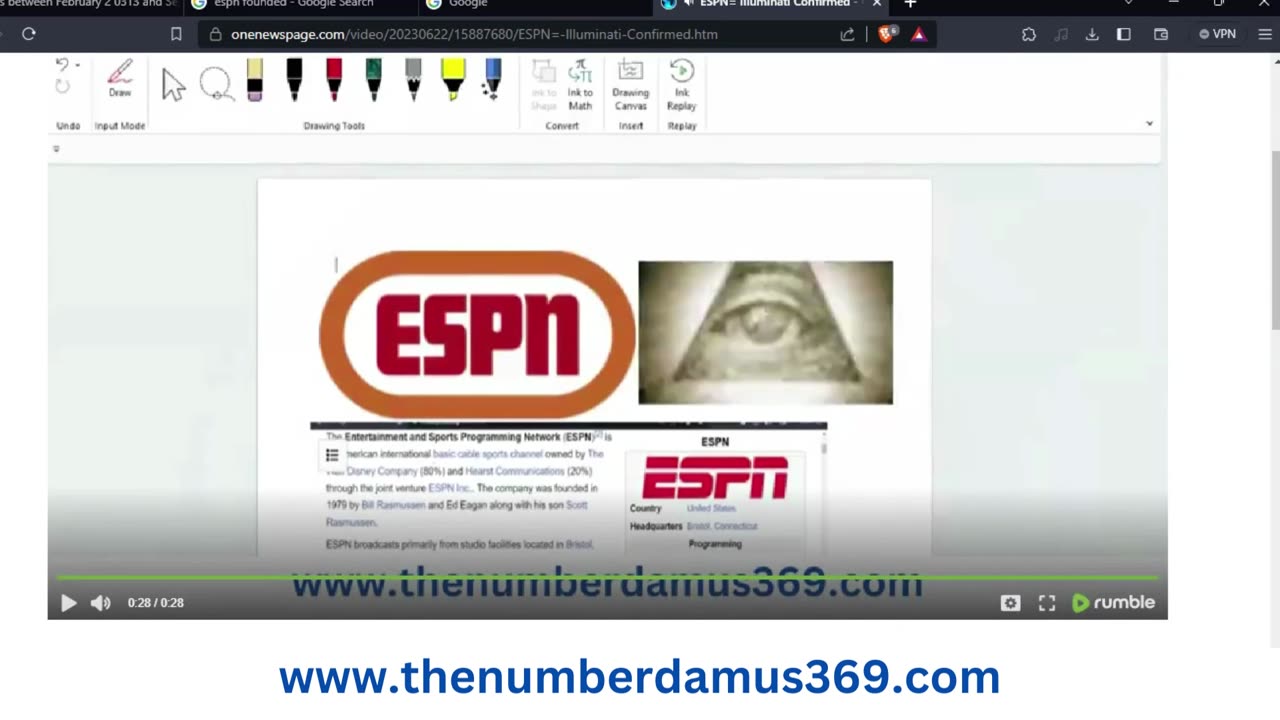 1666 Years ESPN to Vatican